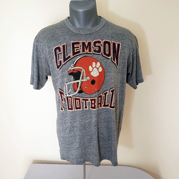 vintage clemson t shirt